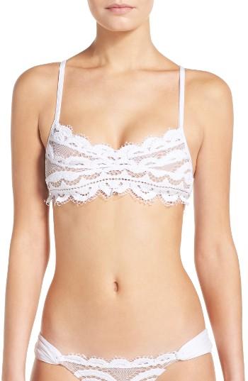 Women's Pilyq Lace Bikini Top - Blue