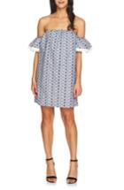 Women's Cece Rosanna Off The Shoulder Dress - Blue