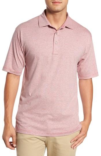 Men's Bobby Jones Riverside Heather Stripe Polo