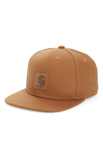 Men's Carhartt Work In Progress Snapback Cap - Brown