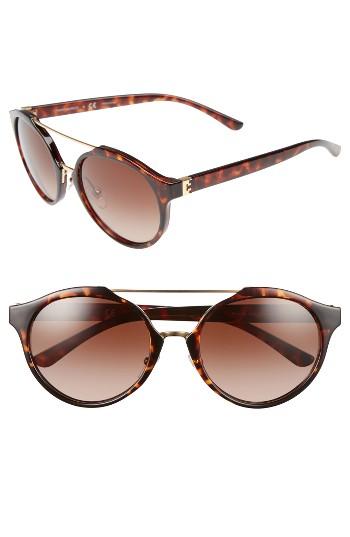 Women's Tory Burch 54mm Sunglasses - Gold/ Tortoise
