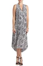 Women's Loyal Hana 'january' Print Maternity/nursing High/low Dress