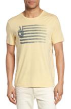Men's John Varvatos Star Usa Peace Flag Graphic T-shirt - Yellow
