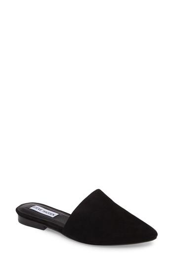 Women's Steve Madden Trace Mule .5 M - Black