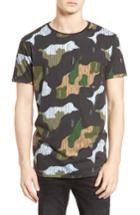 Men's Scotch & Soda Camo Print T-shirt - Green