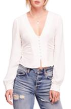 Women's Free People Maise Top - Ivory