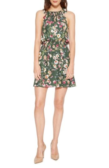 Women's Parker Milly Silk Blend Dress, Size - Green