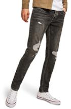 Men's Topman Stretch Skinny Fit Jeans X R - Black