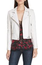 Women's Iro 'ashville' Leather Jacket Us / 34 Fr - White