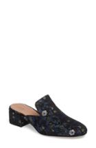 Women's Lewit Bianca Embroidered Loafer Mule .5us / 40.5eu - Black