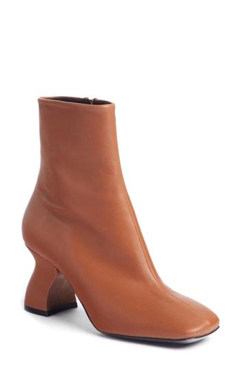 Women's Dries Van Noten Wave Heel Bootie .5us / 35.5eu - Brown