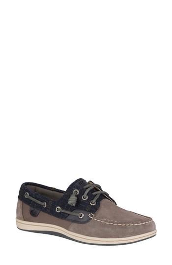 Women's Sperry 'songfish' Boat Shoe W - Grey