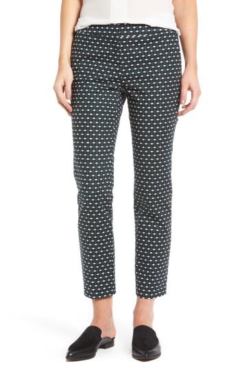 Women's Halogen Slim Ankle Pants P - Black