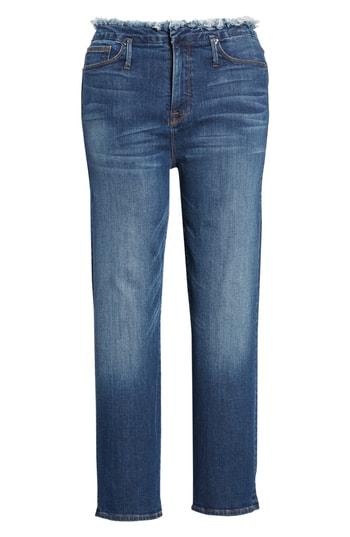 Women's Good American Crop Straight Leg Jeans