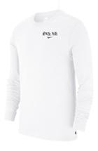 Men's Nike Sb Snake Logo Long Sleeve T-shirt - White
