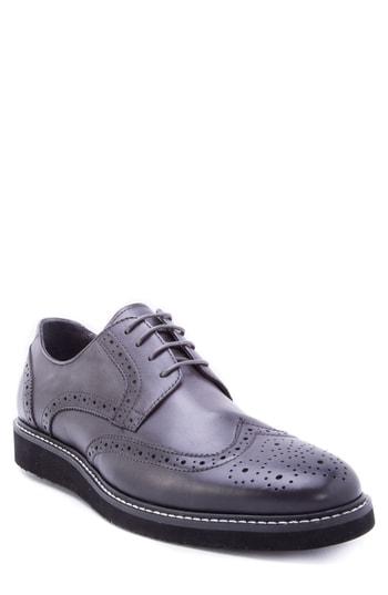 Men's Zanzara Siena Wingtip Derby M - Grey