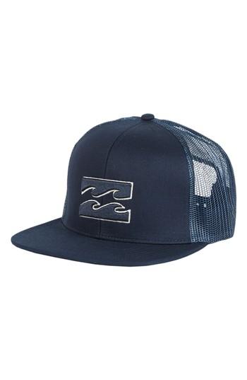 Men's Billabong All Day Trucker Hat - Blue