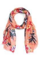 Women's Sole Society Tropical Print Scarf