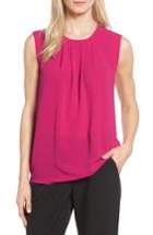 Women's Vince Camuto Pleat Front Blouse - Red