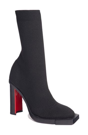 Women's Alexander Mcqueen Sock Bootie Us / 36eu - Black