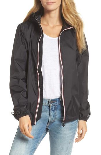 Women's O8 Lifestyle Packable Rain Jacket - Black