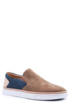 Men's Zanzara Rivera Colorblocked Slip-on Sneaker M - Brown