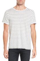 Men's John Varvatos Star Usa Stripe T-shirt - Grey