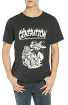 Men's Barking Irons Generation Appropriation Graphic T-shirt - Black