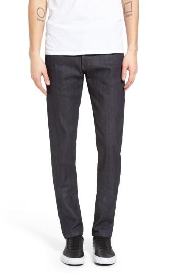 Men's Naked & Famous Denim Super Skinny Guy Skinny Fit Selvedge Jeans - Blue