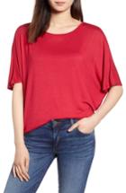 Women's Michael Stars Strappy Back Top, Size - Red