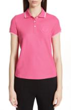 Women's Moncler Pique Cotton Polo - Pink