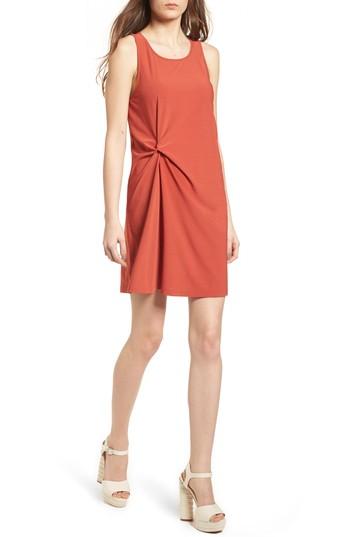Women's Leith Twist Front Minidress - Metallic