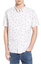 Men's Rails Carson Slim Fit Floral Print Sport Shirt - White