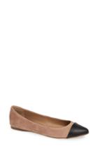 Women's Steve Madden Delancy Flat .5 M - Brown