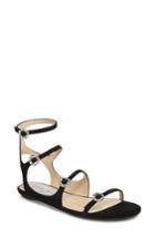 Women's Jimmy Choo Naia Crystal Buckle Sandal Us / 40eu - Black