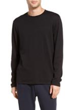 Men's Vince Drop Hem Crewneck T-shirt - Black