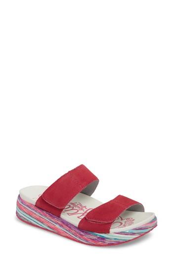 Women's Alegria By Pg Lite Mixie Slide Sandal -8.5us / 38eu - Pink