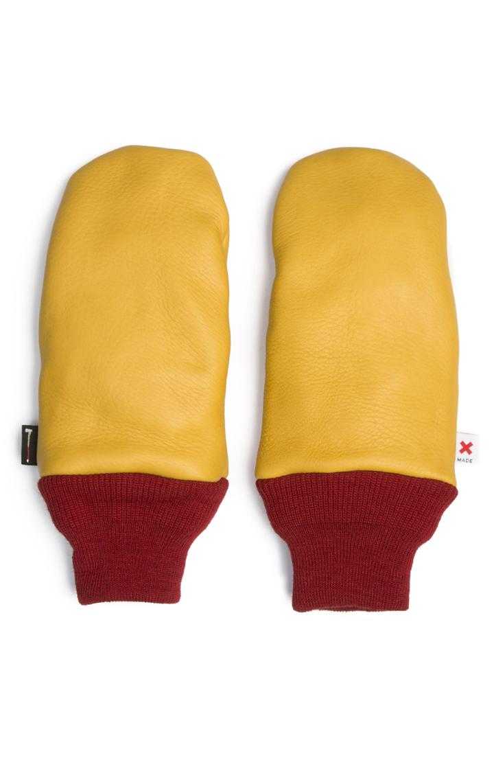 Men's Best Made Co. Elkskin Leather Chopper Mitt - Metallic