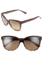 Women's Maui Jim Starfish 56mm Polarized Cat Eye Sunglasses -