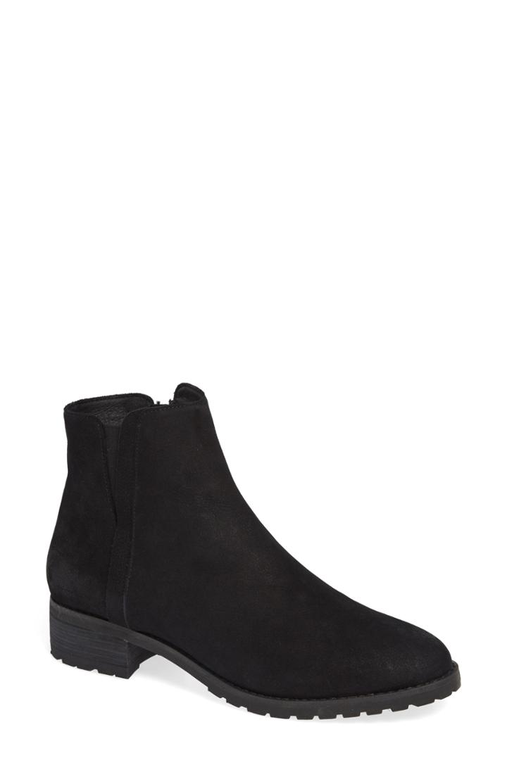 Women's Caslon Ollie Water Resistant Bootie .5 M - Black