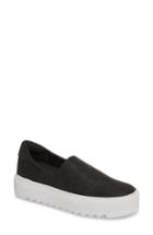Women's Jslides Sage Platform Slip-on Sneaker .5 M - Black