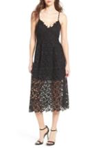 Women's Astr The Label Lace Midi Dress - Black