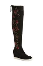 Women's Linea Paolo Thea Over The Knee Boot M - Black