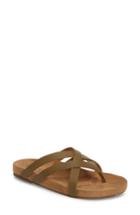 Women's Lucky Brand Fillima Flip Flop M - Grey