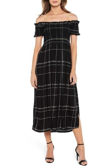 Women's Bardot Cindy Off The Shoulder Dress - Black