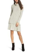 Women's Thml Drop Waist Sweater Dress - Grey