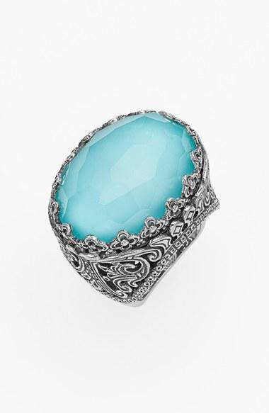 Women's Konstantino 'aegean' Oval Stone Ring