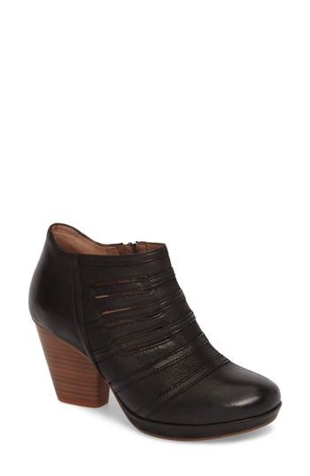 Women's Dansko Meadow Bootie .5-6us / 36eu M - Black