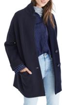 Women's Madewell Blazer Sweater Jacket, Size - Blue
