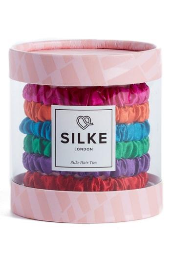 Silke London Fride Silk Hair Ties, Size - None